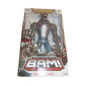 BAM! Beasts Aliens Mechs Savage Claws Action Figure NIB JAKKS Pacific 2000s Toy